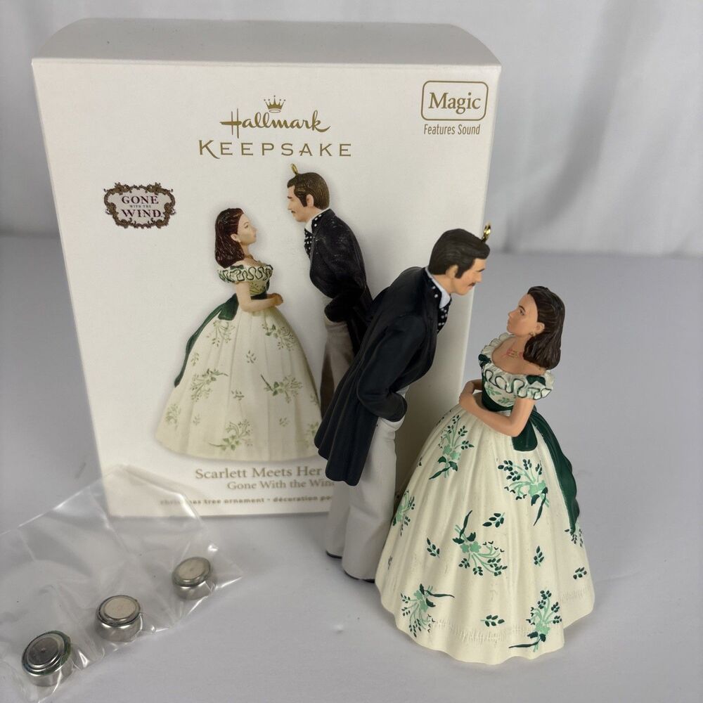 Hallmark Keepsake Ornament Scarlett Meets Her Match 2012 Gone With The Wind
